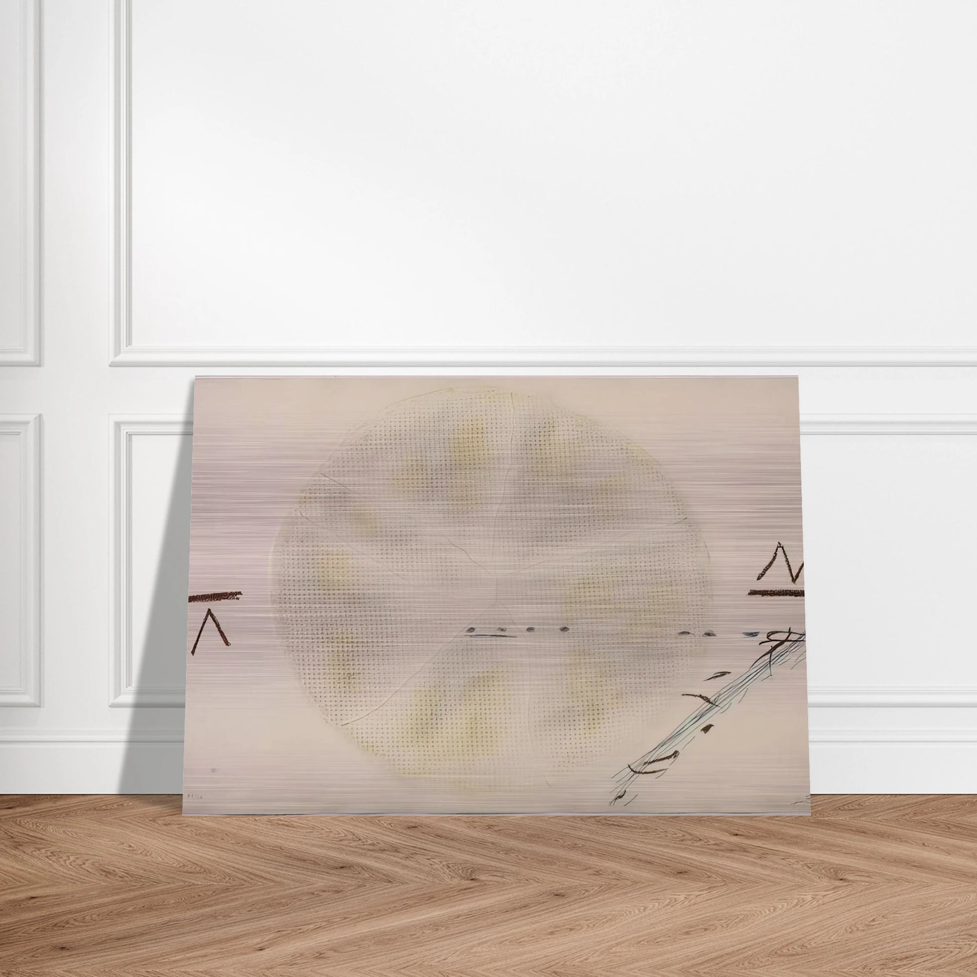 THE SIEVE 1972 - Antoni Tapies Brushed Aluminum Print - 70x100 cm / 28x40 inches | Antoni Tapies Aluminum Print | Antoni Tapies Prints