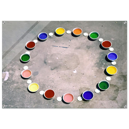 Wheel of Delights - 1967 - Lygia Pape Acrylic Print - 70x100 cm / 28x40″ inches