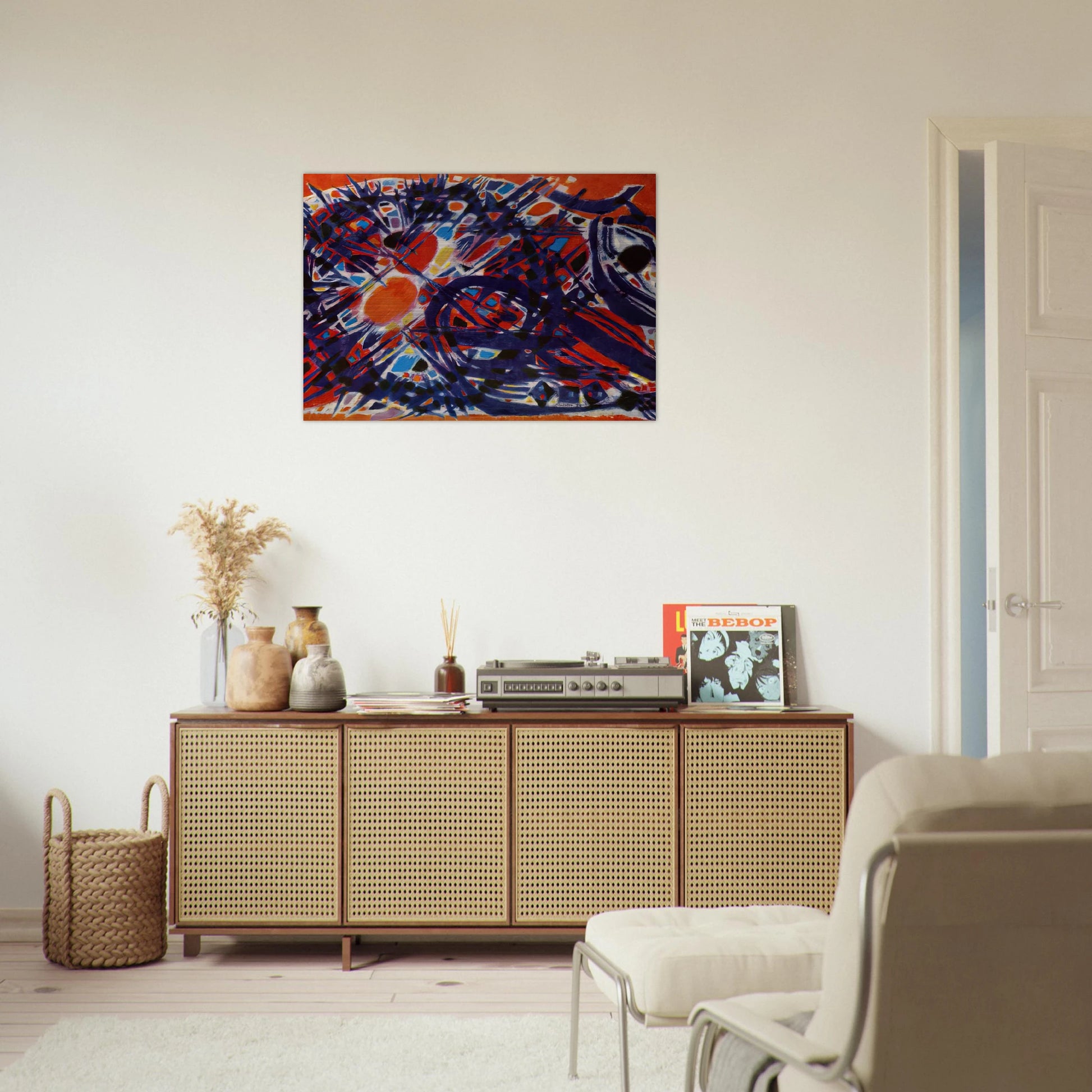 Couronne d'épines - 1954 - Alfred Manessier Brushed Aluminum Print - 70x100 cm / 28x40 inches | Alfred Manessier Aluminum Print | Alfred Manessier Prints