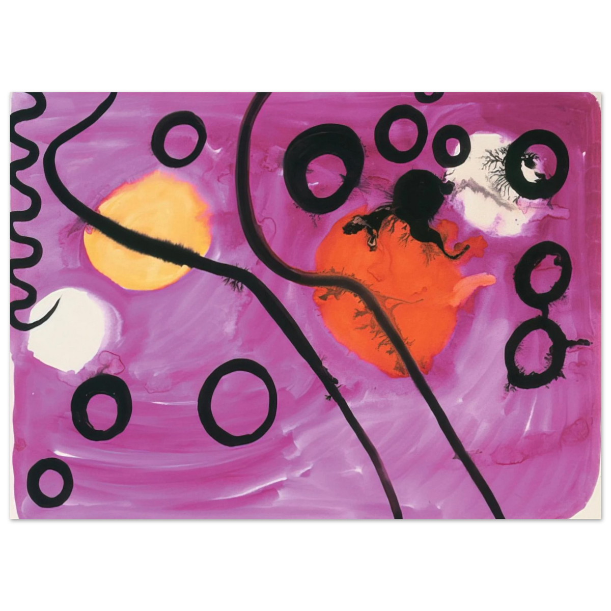Alexander Calder - UNTITLED 1963 Fine Art Poster