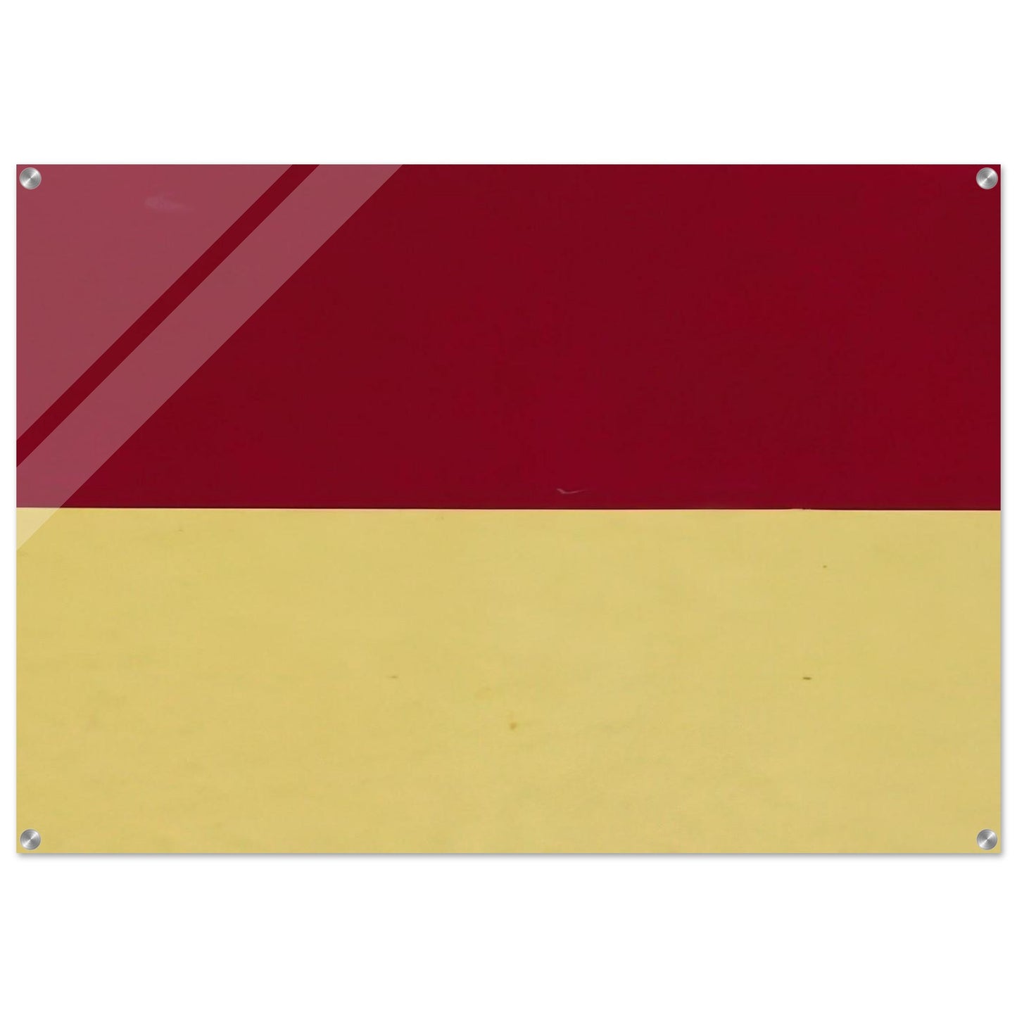 Red and Yellow - Ellsworth Kelly Acrylic Print - 70x100 cm / 28x40″ inches