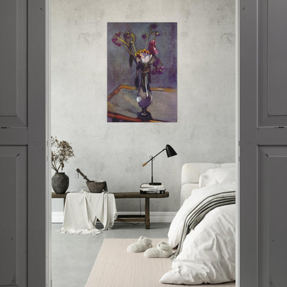BOUQUET ON A BAMBOO TABLE 1903 - Henri Matisse Brushed Aluminum Print - 70x100 cm / 28x40 inches | Henri Matisse Aluminum Print | Henri Matisse Prints