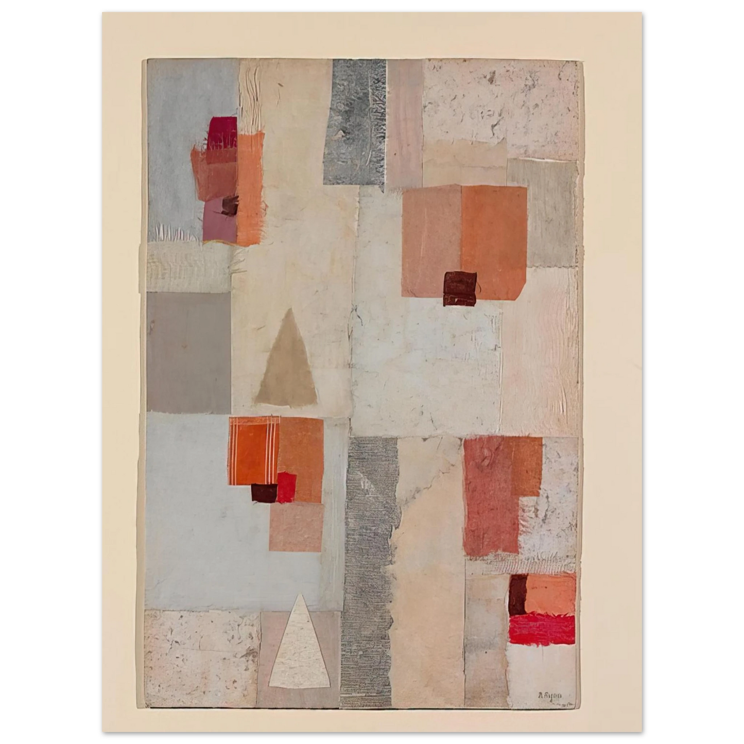 Anne Ryan - Untitled - 1954  75x100 cm / 30x40inches Fine Art Poster