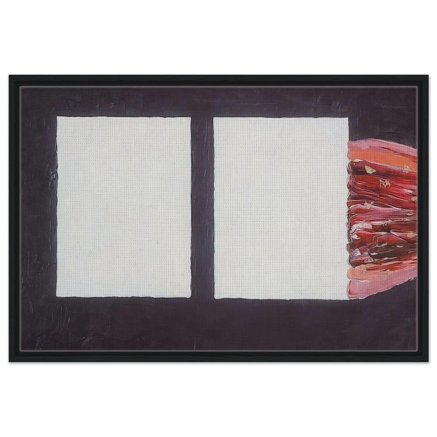 Untitled No 12a - 1957 - Forrest Bess Framed Canvas Print