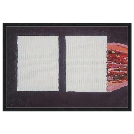 Untitled No 12a - 1957 - Forrest Bess Framed Canvas Print