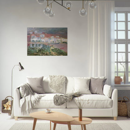 PORT ALGUER 1 - Salvador Dali Brushed Aluminum Print - 70x100 cm / 28x40 inches | Salvador Dali Aluminum Print | Salvador Dali Prints