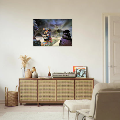 Chris Foss - Chris Foss Brushed Aluminum Print - 70x100 cm / 28x40 inches | Chris Foss Aluminum Print | Chris Foss Prints