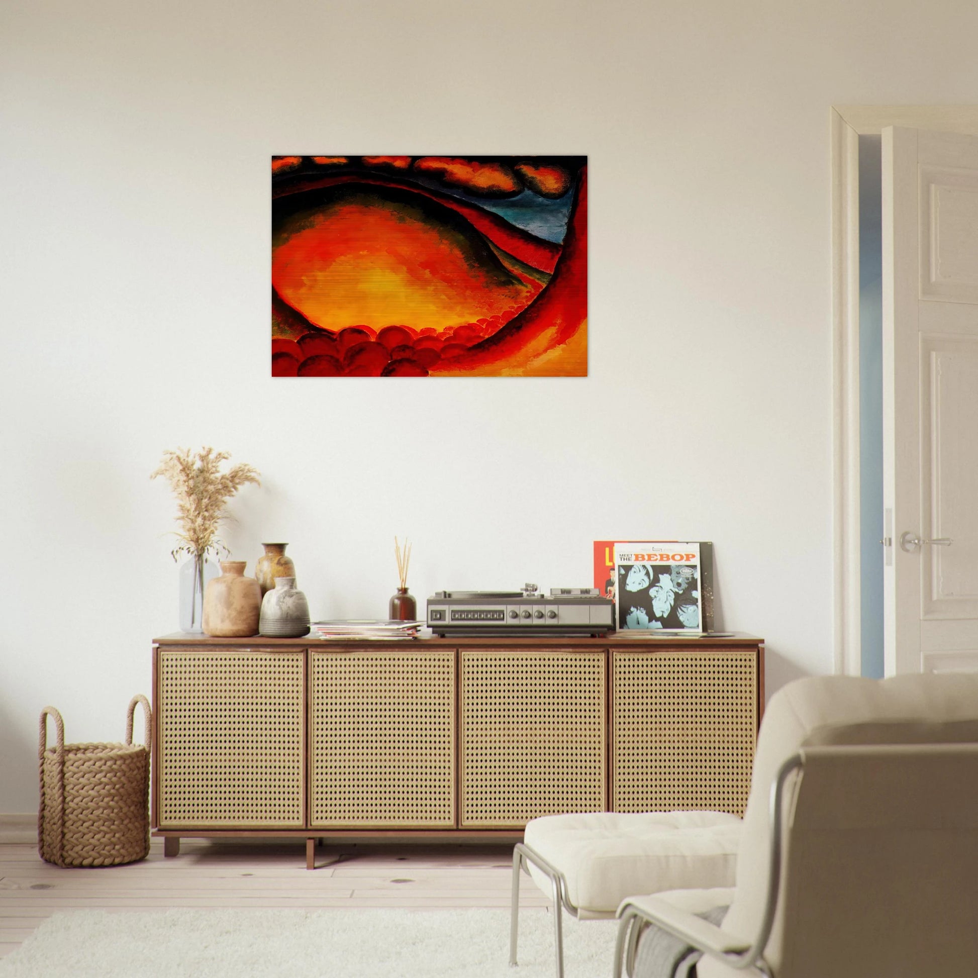 Special ?21 - Georgia O'Keeffe Brushed Aluminum Print - 70x100 cm / 28x40 inches | Georgia O'Keeffe Aluminum Print | Georgia O'Keeffe Prints