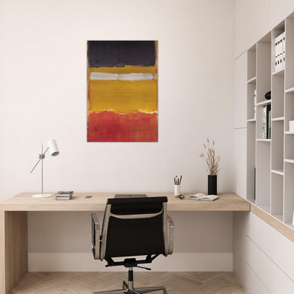 Number 24 Untitled - 1951 - Mark Rothko Brushed Aluminum Print - 70x100 cm / 28x40 inches | Mark Rothko Aluminum Print | Mark Rothko Prints