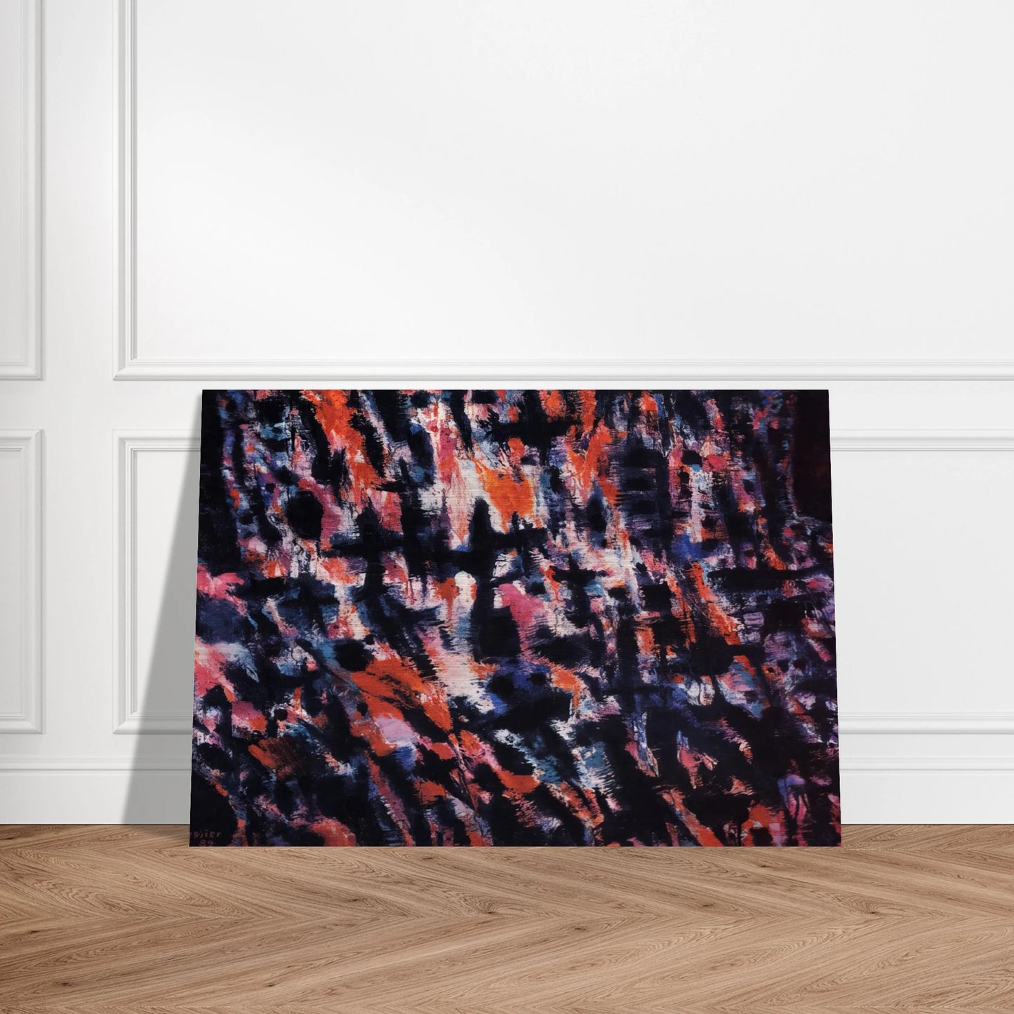 Passion - 1982 - Alfred Manessier Brushed Aluminum Print - 70x100 cm / 28x40 inches | Alfred Manessier Aluminum Print | Alfred Manessier Prints