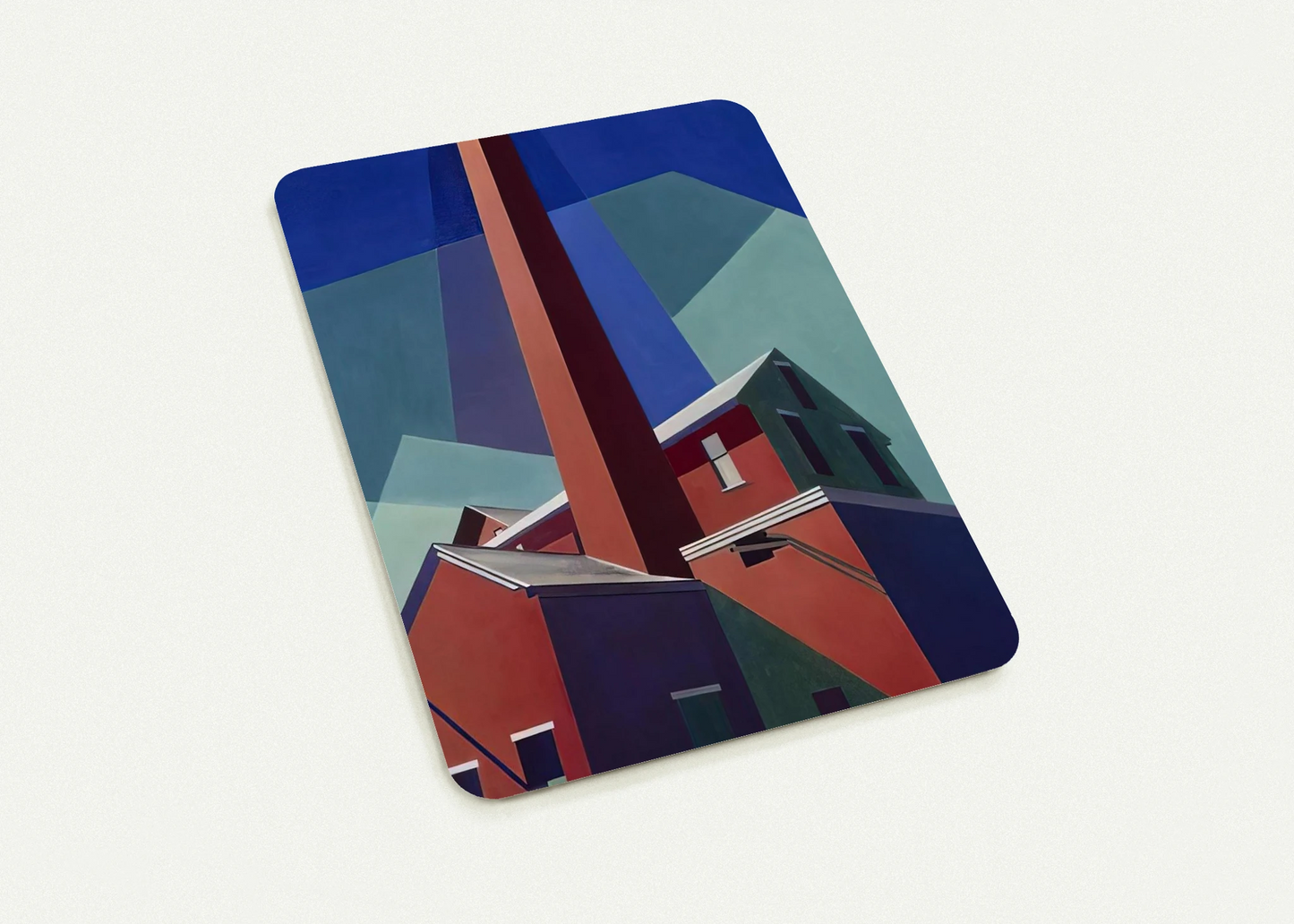 Ballardvale - 1946 By Charles Sheeler Pack of 10 Post Cards | Charles Sheeler Post Cards | A6 (10.5 x 14.8 cm) - 4.1 x 5.8 inches
