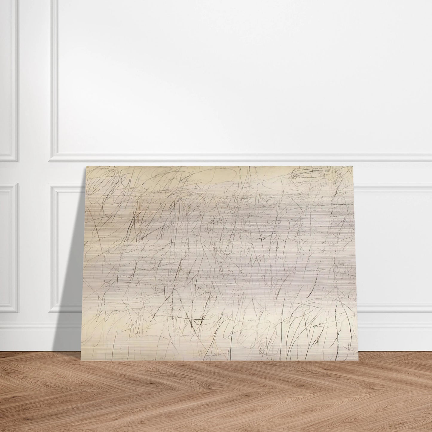 The Geeks - Cy Twombly Brushed Aluminum Print - 70x100 cm / 28x40 inches | Cy Twombly Aluminum Print | Cy Twombly Prints