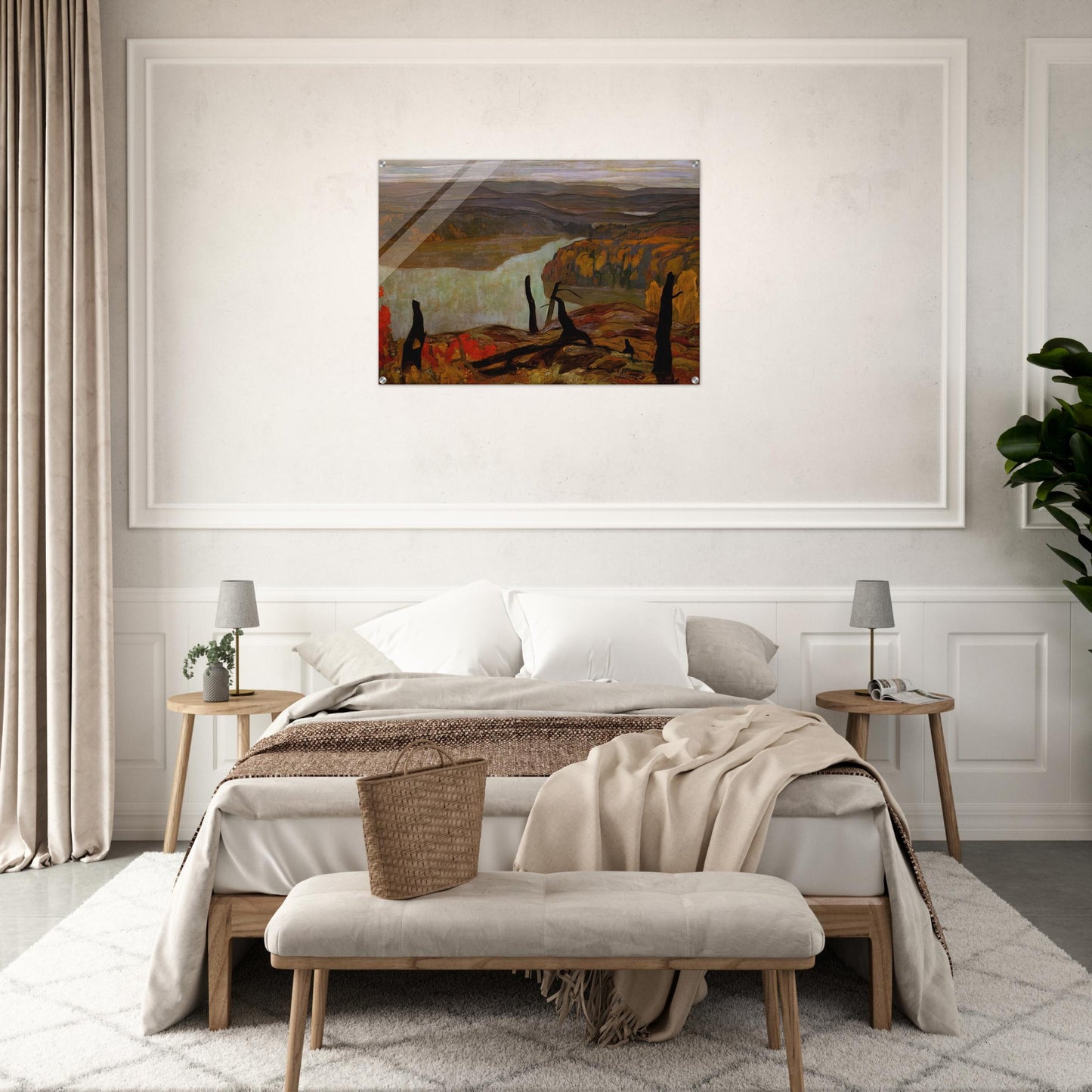 October Morning, Algoma Wartz Lake - 1920 - A.Y. Jackson Acrylic Print - 70x100 cm / 28x40″ inches