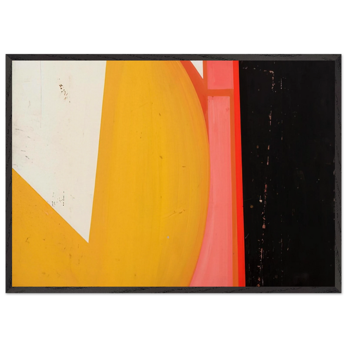 Untitled - 1960 N9 - Jeremy Moon 70x100 cm / 28x40 inches Framed Art Print – Black Wooden Frame