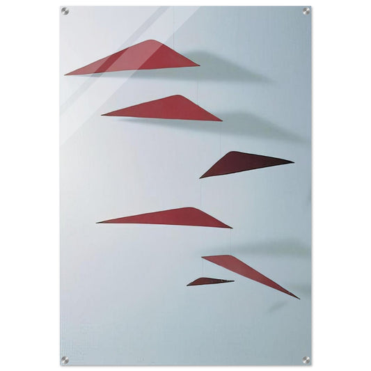 Useless Machine - 1947 - Bruno Munari Acrylic Print - 70x100 cm / 28x40″ inches | Bruno Munari Wall Art | Bruno Munari Prints