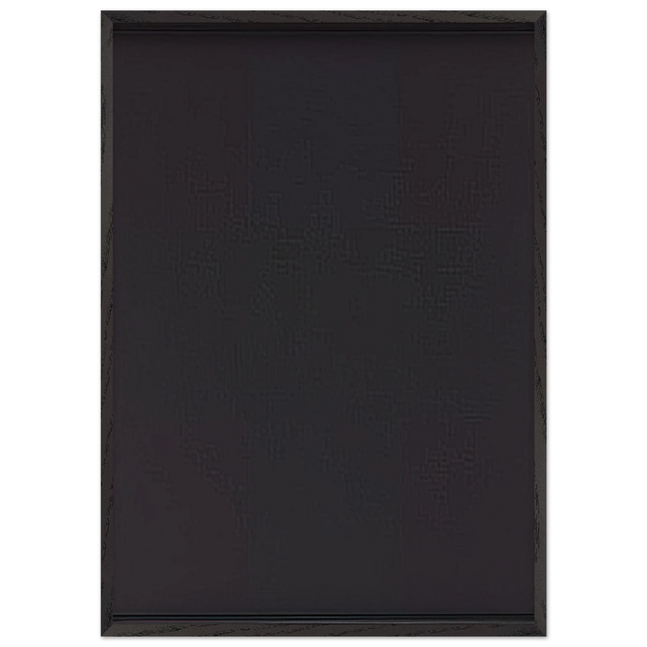 Abstract Painting - 1963 - Ad Reinhardt 70x100 cm / 28x40 inches Framed Art Print – Black Wooden Frame