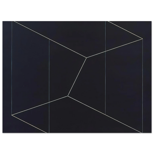 Josef Albers - STRUCTURAL CONSTELLATION TO FERDINAND HODLER 1954  75x100 cm / 30x40inches Fine Art Poster
