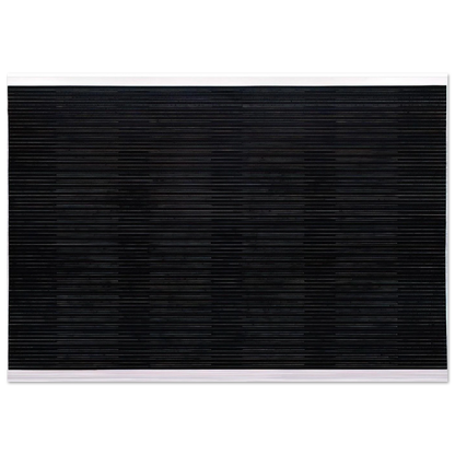 The Sea - Agnes Martin Brushed Aluminum Print - 70x100 cm / 28x40 inches | Agnes Martin Aluminum Print | Agnes Martin Prints