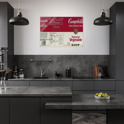 Campbell Soup Company - Andy Warhol Acrylic Print - 70x100 cm / 28x40″ inches