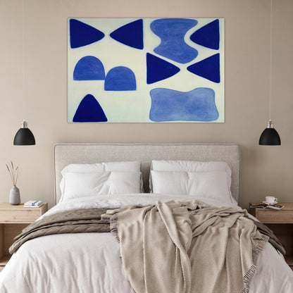 Berlin Blues 4 - 1965 - William Scott Art Prints - 100x150 cm / 40x60″ inches | William Scott Poster | William Scott Prints