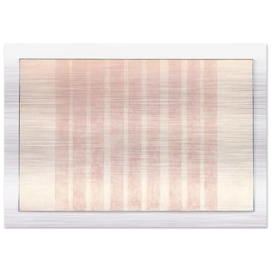 Untitled #13 - Agnes Martin Brushed Aluminum Print - 70x100 cm / 28x40 inches | Agnes Martin Aluminum Print | Agnes Martin Prints
