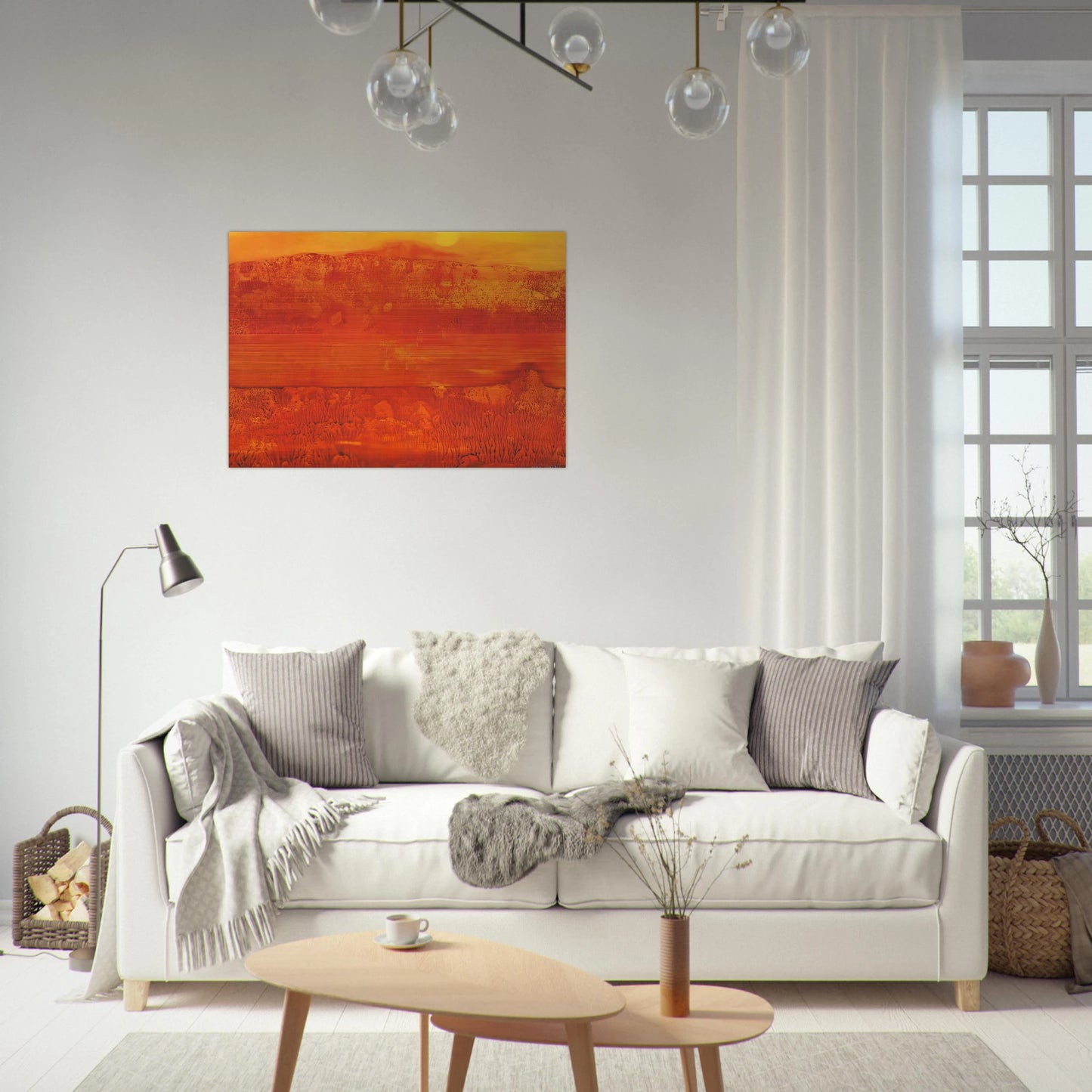 The Obscure Gods - Max Ernst Brushed Aluminum Print - 70x100 cm / 28x40 inches | Max Ernst Aluminum Print | Max Ernst Prints