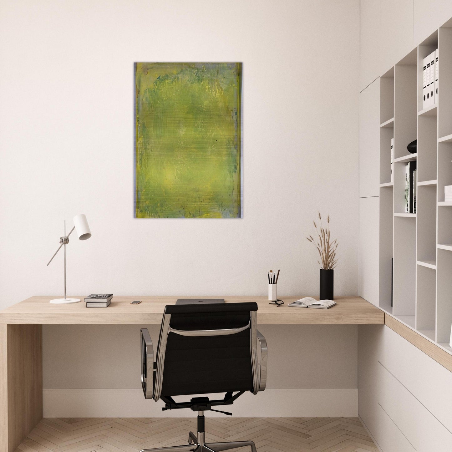 FARBWANNE 1984 - Gotthard Graubner Brushed Aluminum Print - 70x100 cm / 28x40 inches | Gotthard Graubner Aluminum Print | Gotthard Graubner Prints
