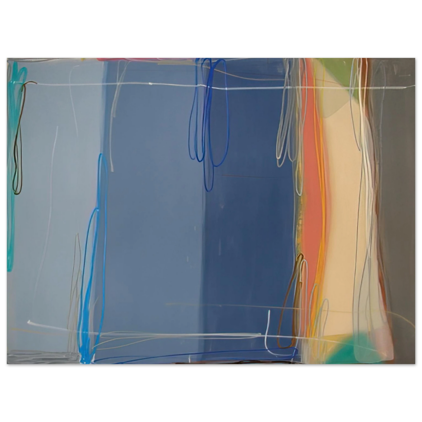 Larry Zox - Yours and Mine - 1993  75x100 cm / 30x40inches Fine Art Poster