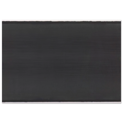 Untitled 29.8.87 - 1987 - Bob Law Brushed Aluminum Print - 70x100 cm / 28x40 inches | Bob Law Aluminum Print | Bob Law Prints