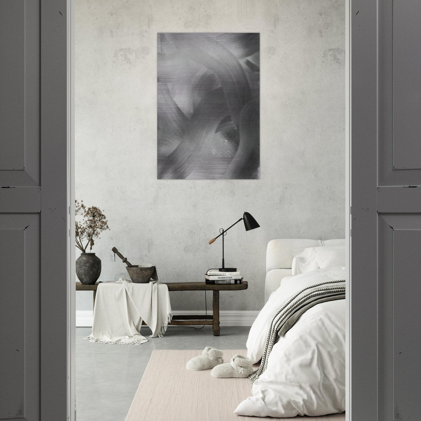 FARBSCHLIEREN COLOUR STREAKS 1968 - Gerhard Richter Brushed Aluminum Print - 70x100 cm / 28x40 inches | Gerhard Richter Aluminum Print | Gerhard Richter Prints