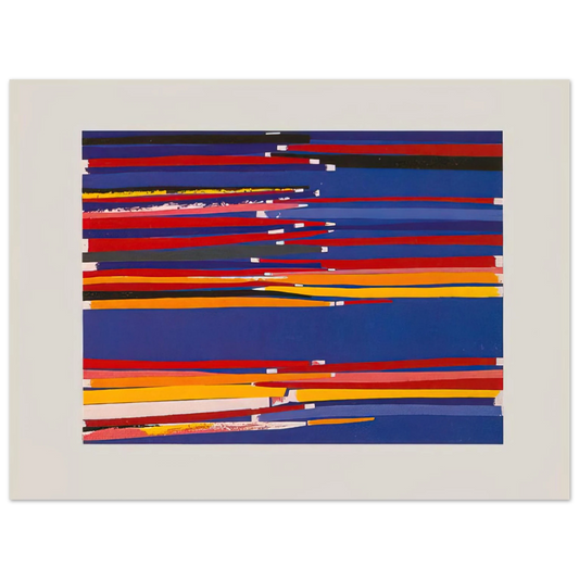 Piero Dorazio - Untitled - 1978  75x100 cm / 30x40inches Fine Art Poster