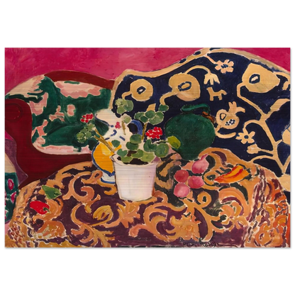 SPANISH STILL LIFE SEVILLE II 1911 - Henri Matisse Brushed Aluminum Print - 70x100 cm / 28x40 inches | Henri Matisse Aluminum Print | Henri Matisse Prints