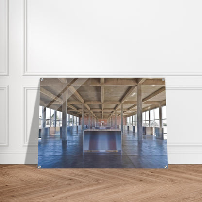 Untitled 100 Untitled Works in Mill Aluminium - 1986 - Donald Judd Acrylic Print - 70x100 cm / 28x40″ inches