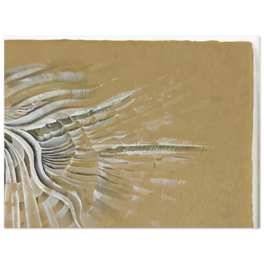Lee Bontecou - UNTITLED 1982  75x100 cm / 30x40inches Fine Art Poster