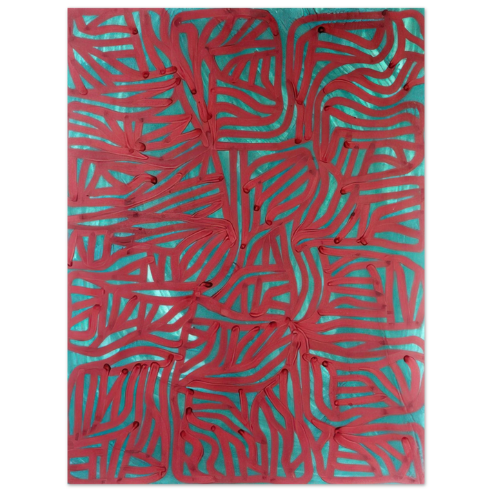 Sol LeWitt - Irregular Grid  75x100 cm / 30x40inches Fine Art Poster
