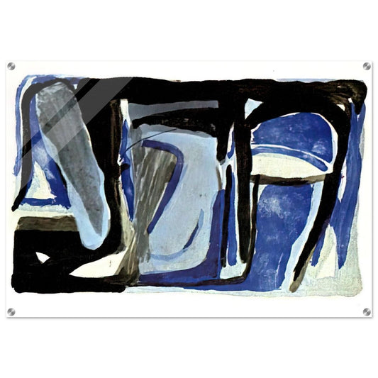 Souvenir Duthuit - 1975 - Bram van Velde Acrylic Print - 70x100 cm / 28x40″ inches