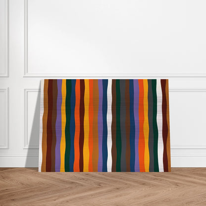 #20 - 1977 - Karl Benjamin Brushed Aluminum Print - 70x100 cm / 28x40 inches | Karl Benjamin Aluminum Print | Karl Benjamin Prints