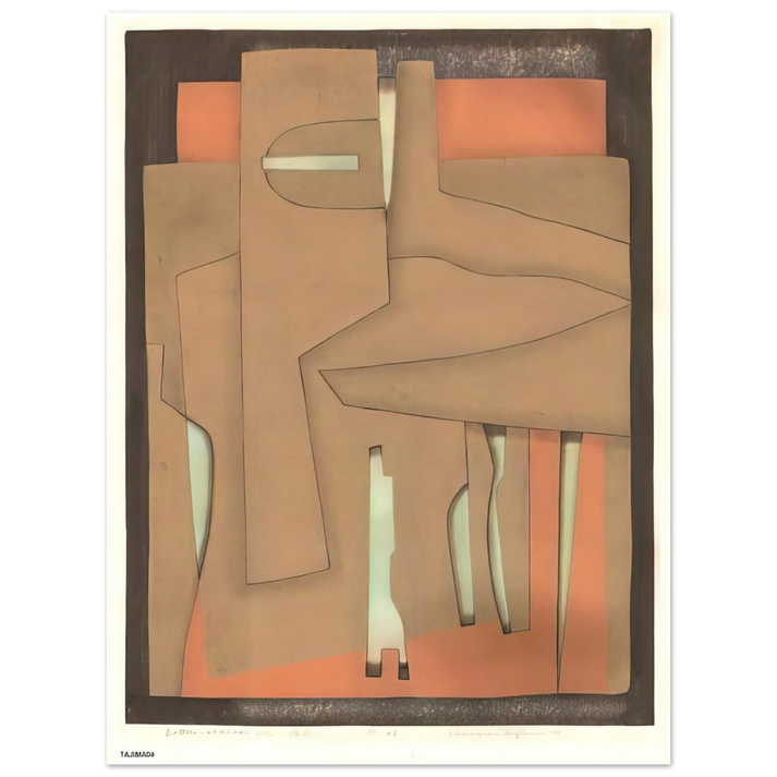 Hiroyuki Tajima - Bottles at the Bar - 1978  75x100 cm / 30x40inches Fine Art Poster