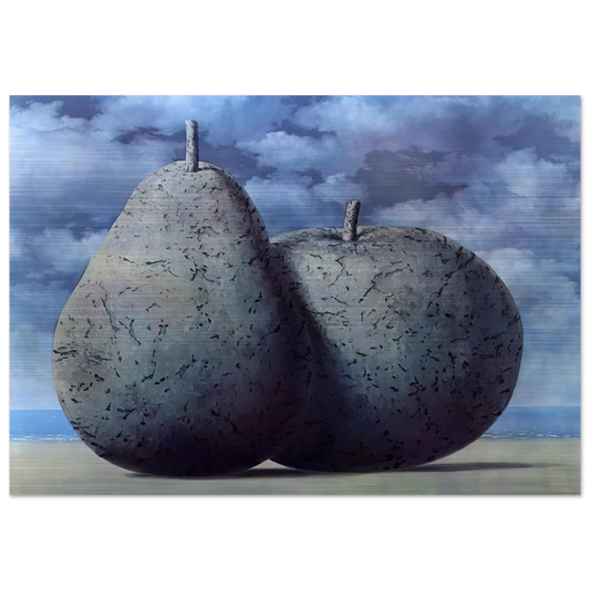 MEMORY OF A VOYAGE 1952 - Rene Magritte Brushed Aluminum Print - 70x100 cm / 28x40 inches | Rene Magritte Aluminum Print | Rene Magritte Prints