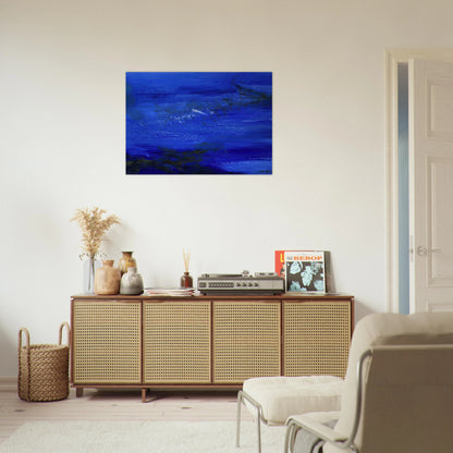 25 10 2002 2002 - Zao Wou-Ki Brushed Aluminum Print - 70x100 cm / 28x40 inches | Zao Wou-Ki Aluminum Print | Zao Wou-Ki Prints