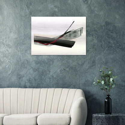 Gratitude - Abstract Expressionism - Toko Shinoda Brushed Aluminum Print - 70x100 cm / 28x40 inches | Toko Shinoda Aluminum Print | Toko Shinoda Prints