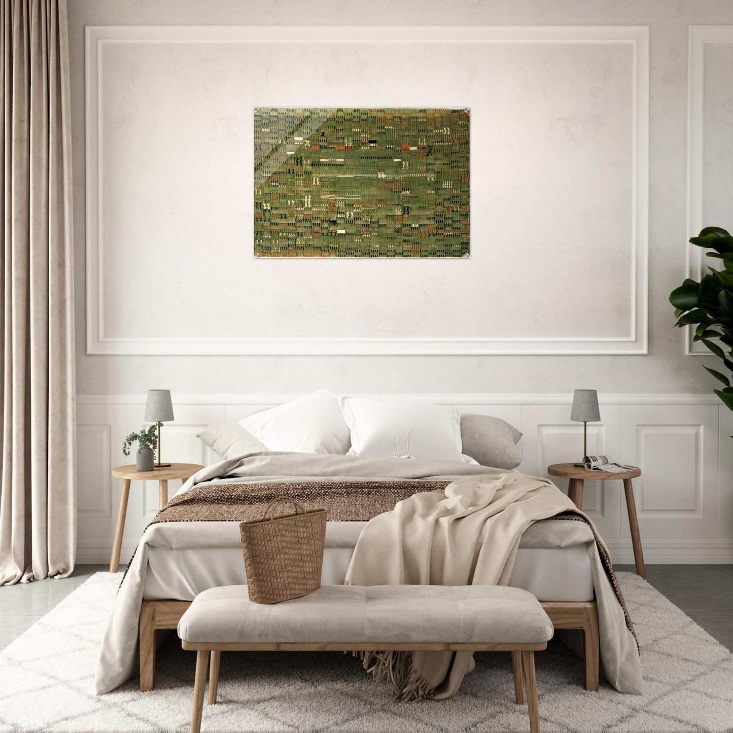 PASTURE 1958 - Anni Albers Acrylic Print - 70x100 cm / 28x40″ inches