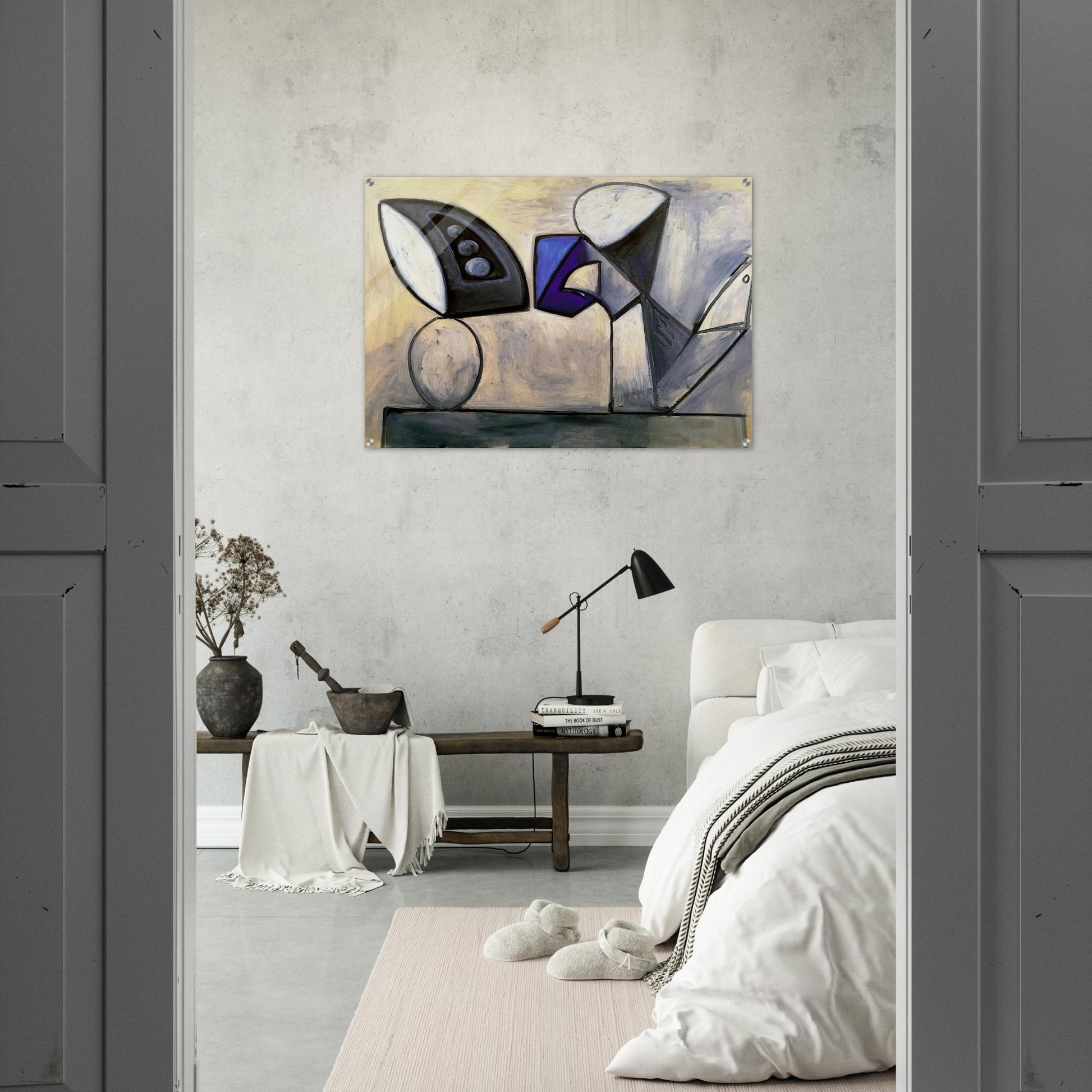 Still life - 1947 - Pablo Picasso Acrylic Print - 70x100 cm / 28x40″ inches | Pablo Picasso Wall Art | Pablo Picasso Prints