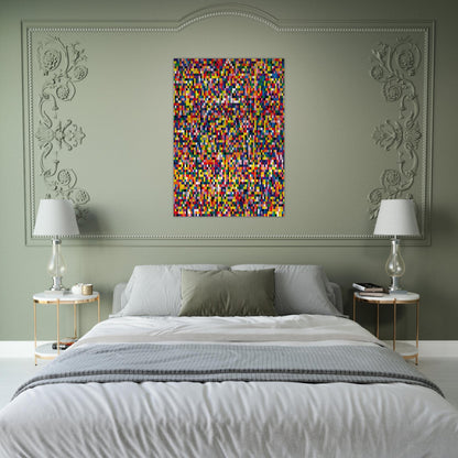 4900 COLOURS 2007 - Gerhard Richter Brushed Aluminum Print - 70x100 cm / 28x40 inches | Gerhard Richter Aluminum Print | Gerhard Richter Prints