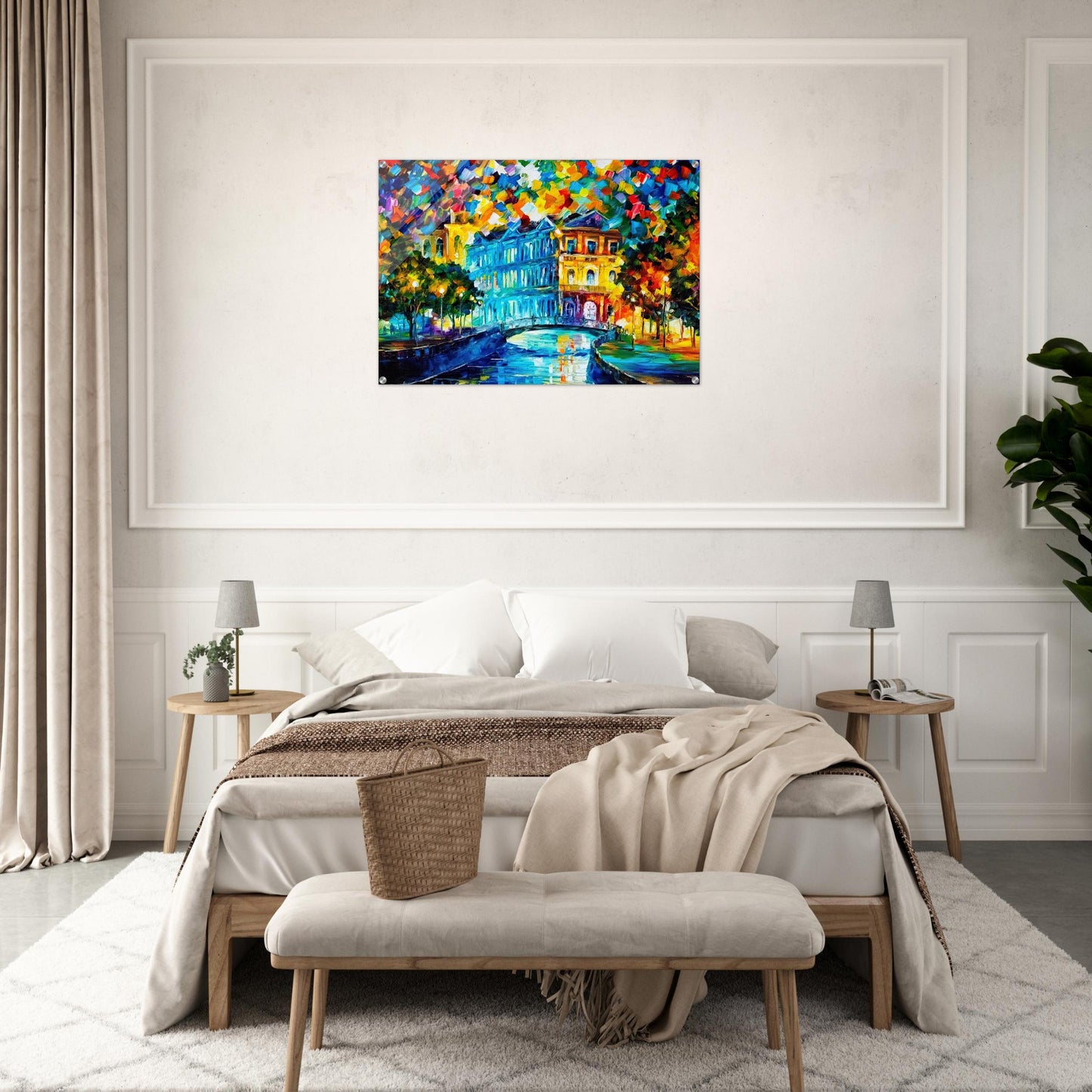 Leonid Afremov - Leonid Afremov Acrylic Print - 70x100 cm / 28x40″ inches