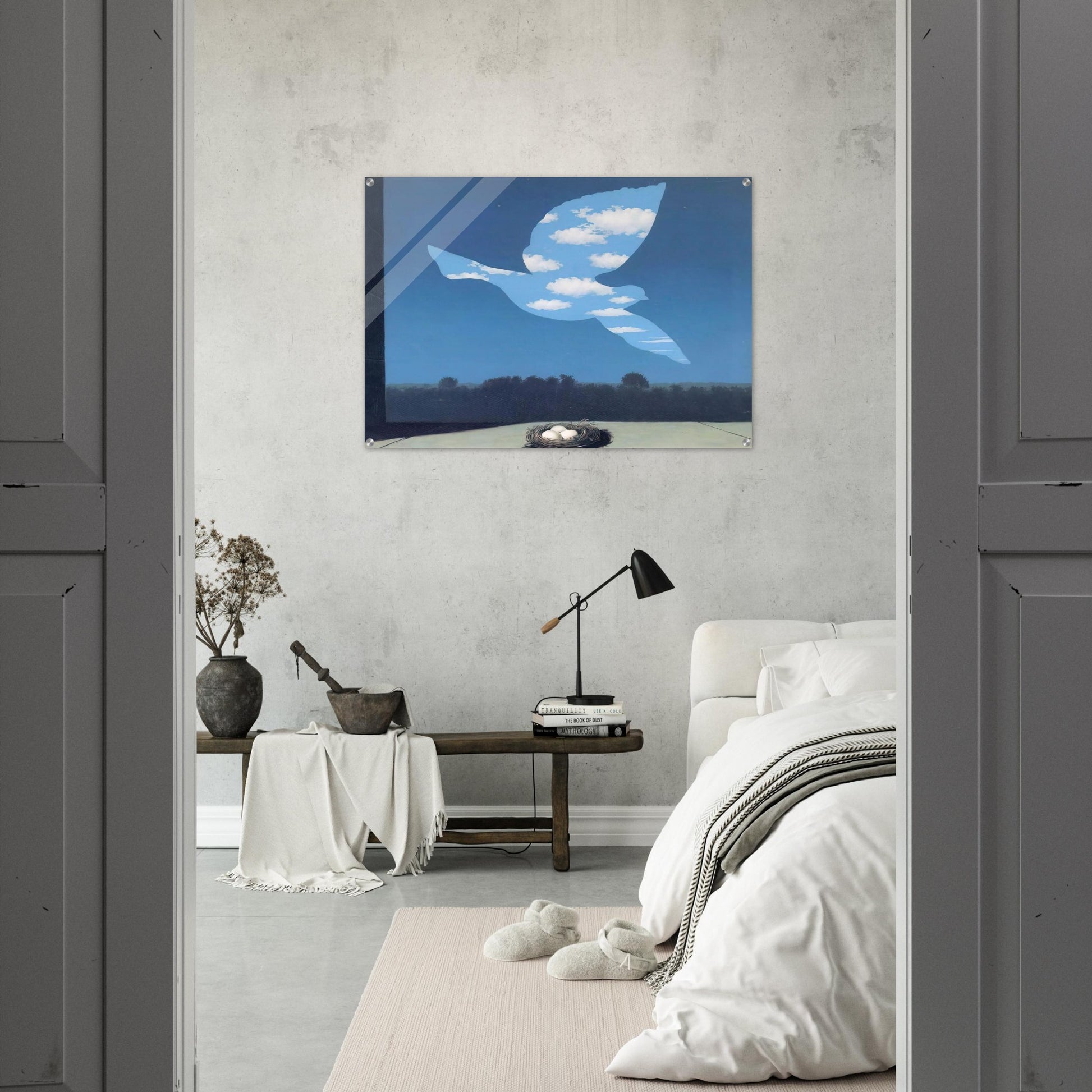 THE RETURN 1940 - Rene Magritte Acrylic Print - 70x100 cm / 28x40″ inches