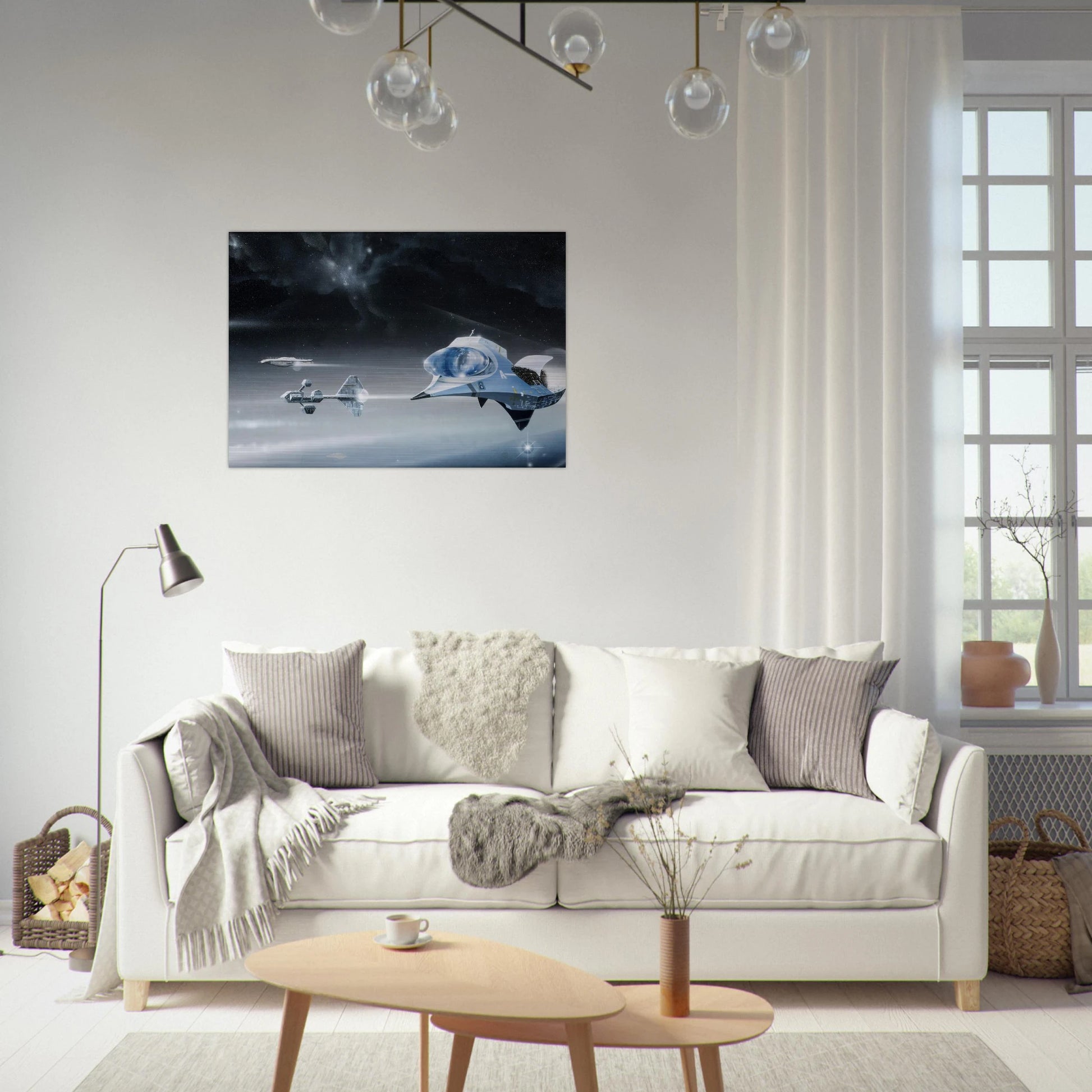 Chris Foss - Chris Foss Brushed Aluminum Print - 70x100 cm / 28x40 inches | Chris Foss Aluminum Print | Chris Foss Prints