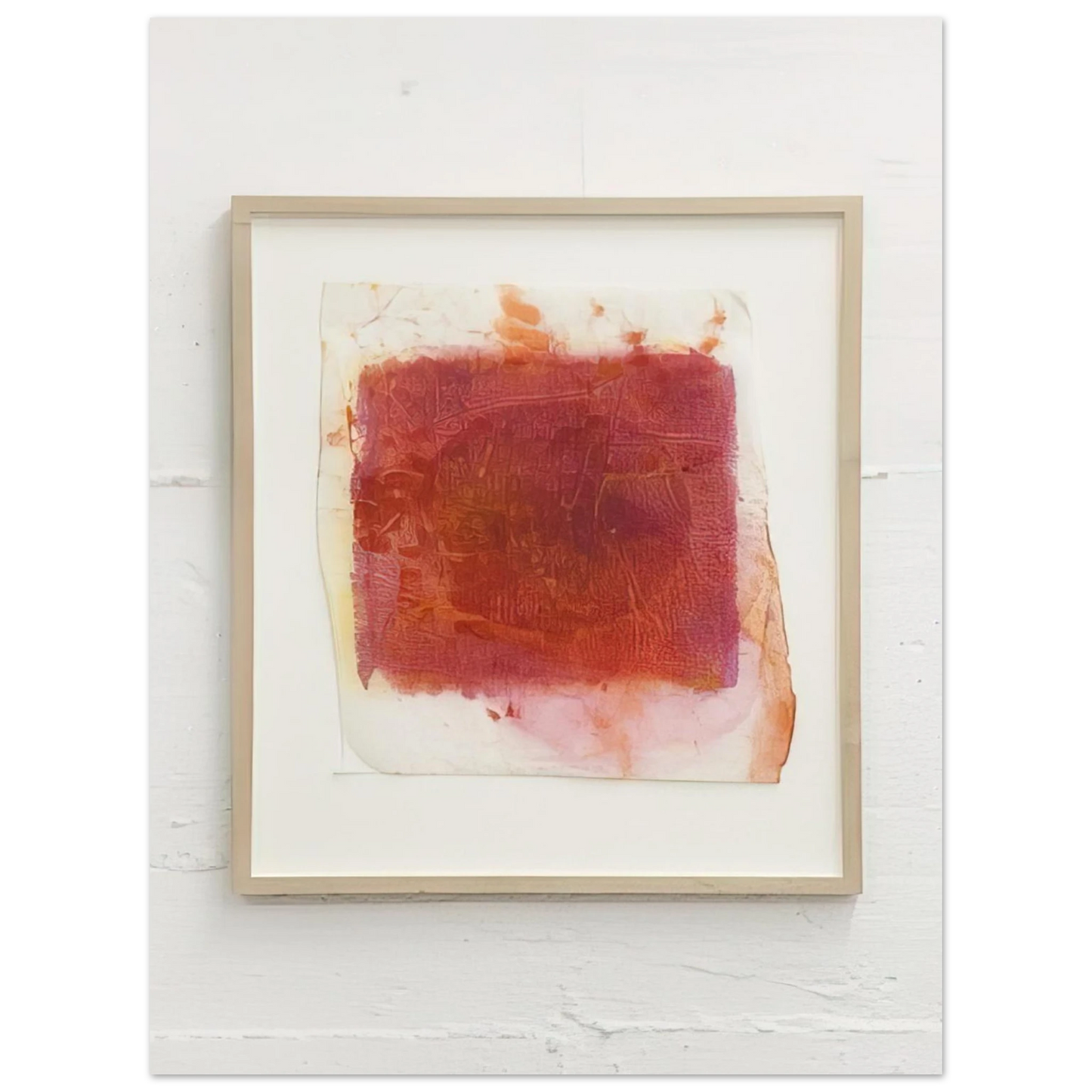 Gotthard Graubner - UNTITLED 2004  75x100 cm / 30x40inches Fine Art Poster