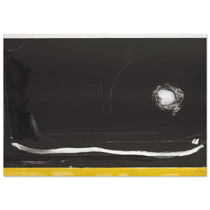Yellow Jack - 1985 - Helen Frankenthaler Brushed Aluminum Print - 70x100 cm / 28x40 inches | Helen Frankenthaler Aluminum Print | Helen Frankenthaler Prints