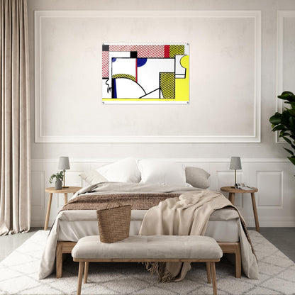 BULL VI 1973 - Roy Lichtenstein Acrylic Print - 70x100 cm / 28x40″ inches